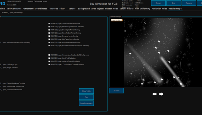 SkySim4FGS - Sky simulator for fine guidance sensor